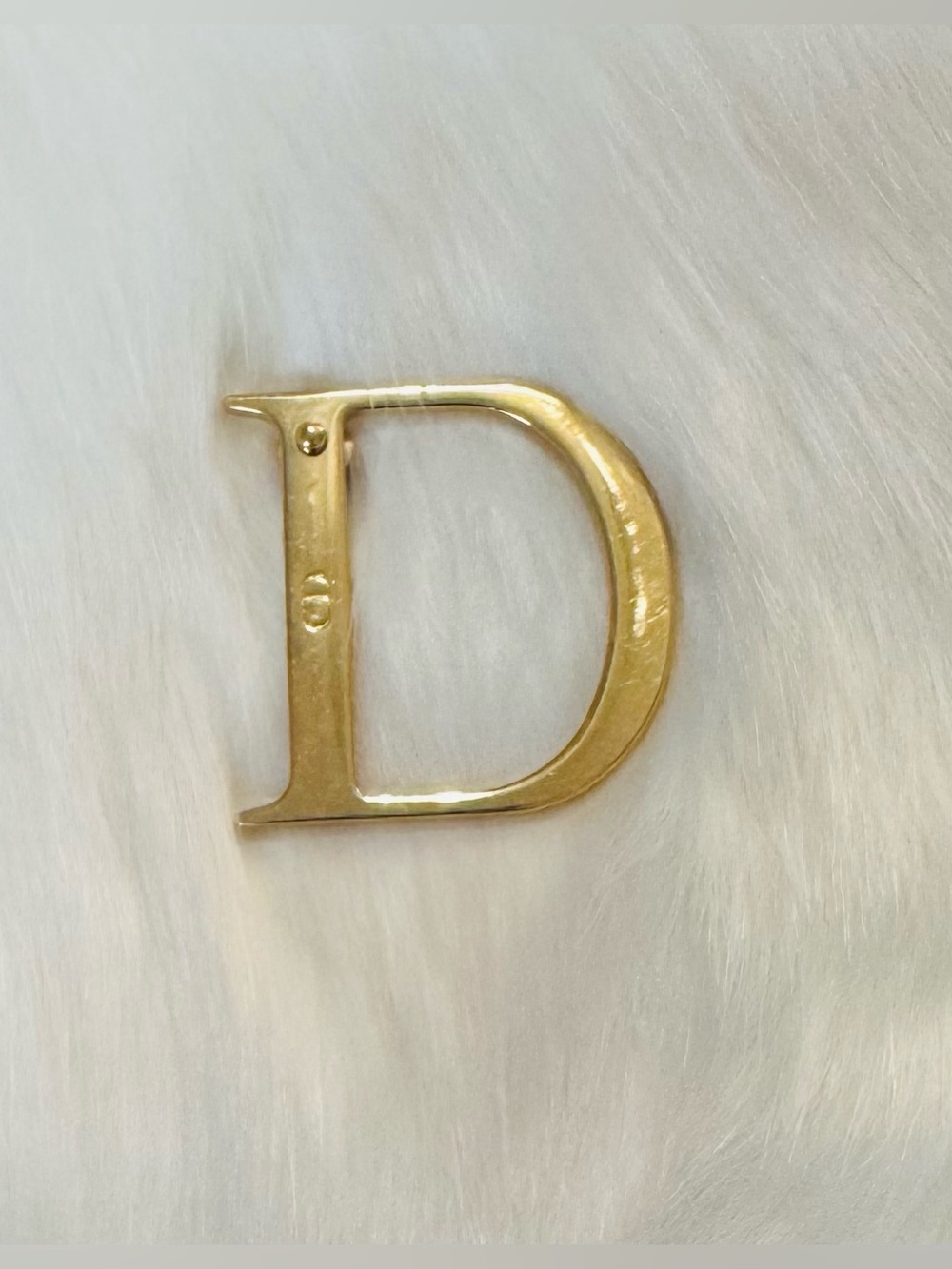 Vintage Christian Dior D Pin,Brooch by John Galliano